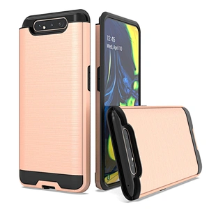 Wholesale 2 in 1 PC TPU phone case luxury pattern phone back cover for Samsung A80 A90