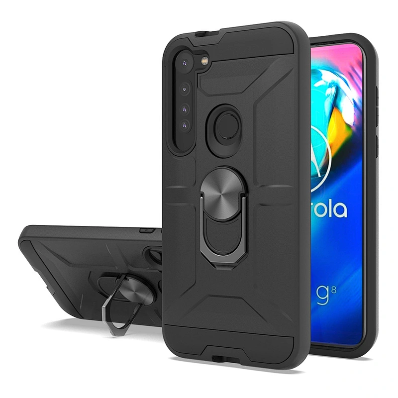 Fashion holder ring kickstand phone case For Motorola Moto G8 E7 G8 Power lite E6S