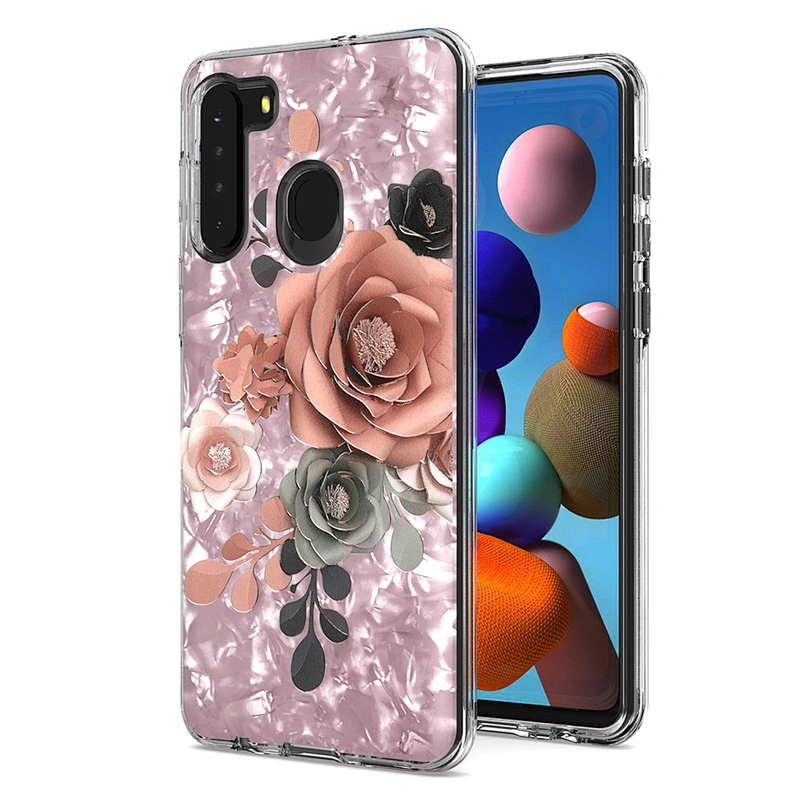 Shell Paper Covers Double Layer Mobile Cell Phone Case For Samsung A01 Core Note 20 Ultra A21S S20 FE