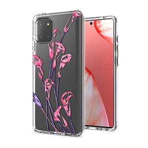 Strong protection beauty printed transparent cell phone mobile cases for Samsung A81 A91 Note 10 S10 Lite