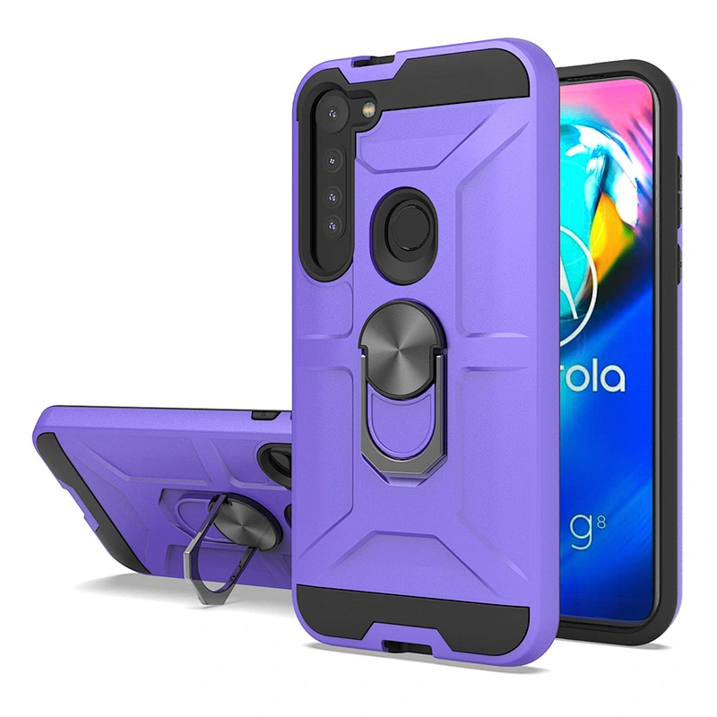 2020 Mobile Cell Phone Case Accessories With Ring Holder For Motorola Moto G Stylus G8 Power Plus
