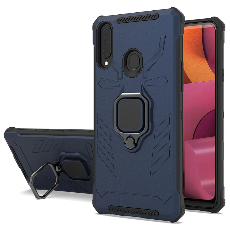 Anti-drop mobile phone cover cases with ring kickstand for Samsung A10S A20 A30 A50 A20S A21S A30S A50S