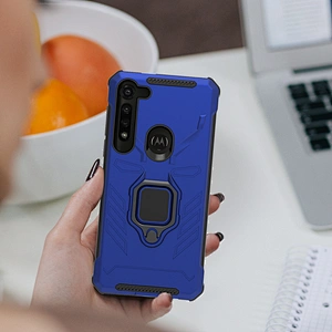 Wholesale fashion new style 360 ring holder cell phone case for Motorola G power 2020 G8 Plus E6
