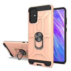 New models phone accessories tpu pc mobile cover cases with ring kickstand for Samsung S20 Ultra Plus