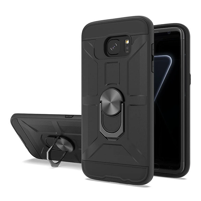 Hot selling sitemail pc tpu matte finish cell phone case for Samsung S7 Edge S6 S8 S9