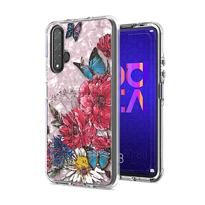China Factory Direct Sale Phone Accessories TPU PC Glitter Custom Printed Mobile Case for Huawei Nova 5T