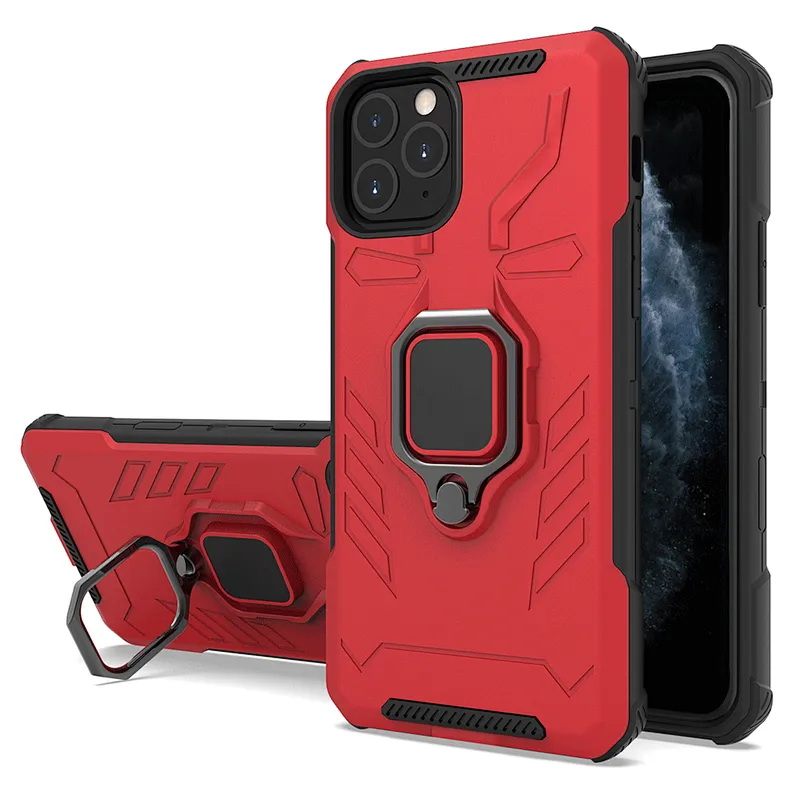 2021 Cell Cover Ring Holder Kickstand Phone Cases For IPhone Xr Xs 11 12 mini pro max 6.1