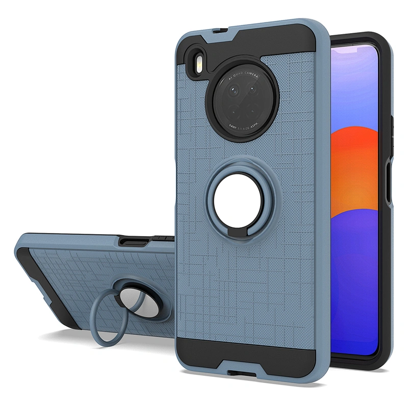 Best selling ring holder drop proof cell phone case with kickstand for Huawei Y9A