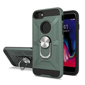 best selling phone case for IPhone 8 8 plus magnetic  ring PC TPU cases case