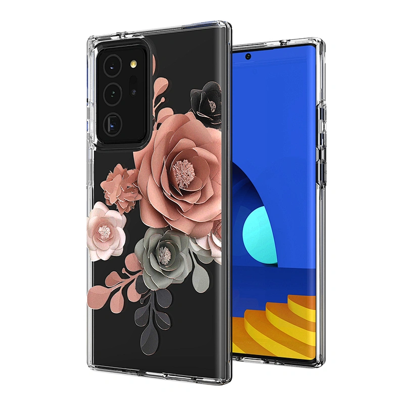 OEM ODM Flower Custom Printed Cell Phone Case Back Cover For Samsung A01 Core Note 20 Ultra S20 FE