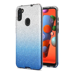 TPU PC Bling Flash Paper Shiny Glitter phone cases For Samsung A11 A31 A71 A21S Note 20 Ultra