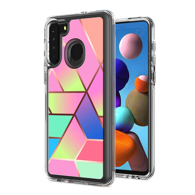 Marble imd printed cubierta para celular cell phone cover for Samsung A21