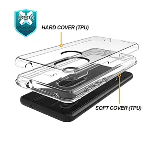 High clear tpu pc mobile phone covers for Motorola One Vision One Action, for Motorola P40 P40 Power