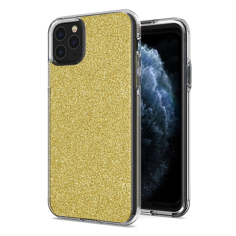 Glamour Glittery Transparent Shiny mobile cell phone cases For Huawei P40 Lite Y6P Y7P Y5P 2020