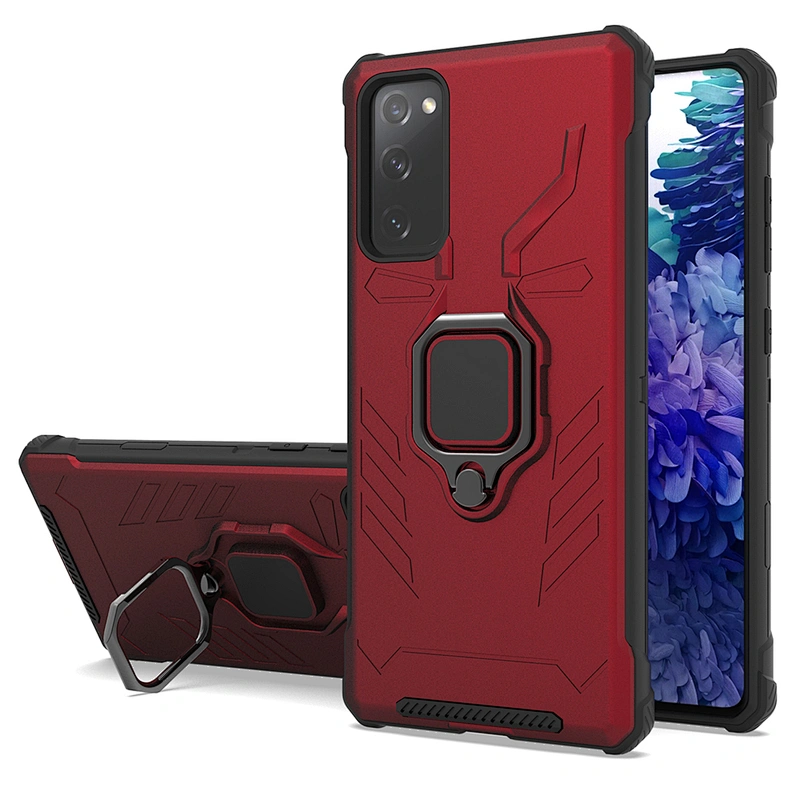 High Quality TPU PC Kickstand Matte Phone Case Mobile Phone Cover For Samsung A12 A32 5G A52 A72 M31 M51