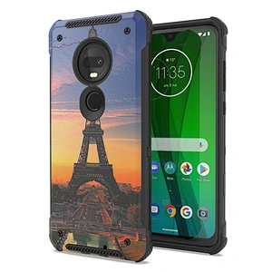 top selling phone case,fashionable phone back cover shockproof printed phone shell for Moto G7