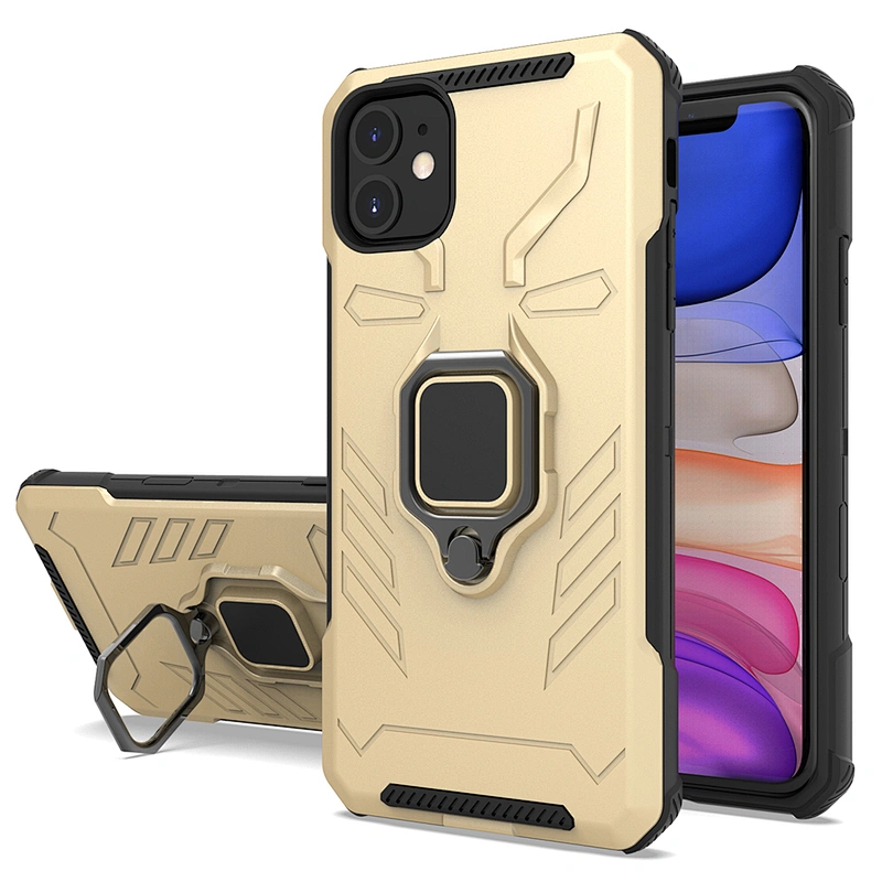 New Trend Protection 360 Degree Ring Holder Kickstand Phone Covers For IPhone Xr Xs 11 Pro Max