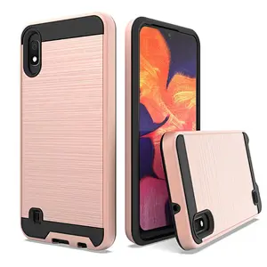 Make Your Own Design Brushed Metal Fashionable Mobile Phone Case For Samsung A10S A20S