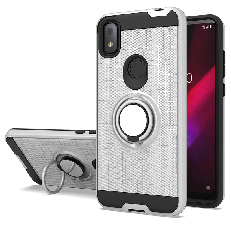 New arrival models fashionable phone case with 360 rotating ring holder for TCL Revvl 4 Plus 5G