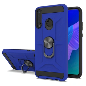 Android high quality phone case with holder metal ring for Huawei P40 Lite E Y7P 2020
