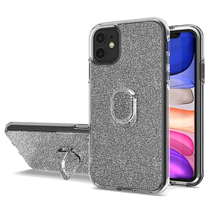 Personalised Bling with ring holder cell phone case For Huawei P40 Lite Y6P Y7P Y5P 2020