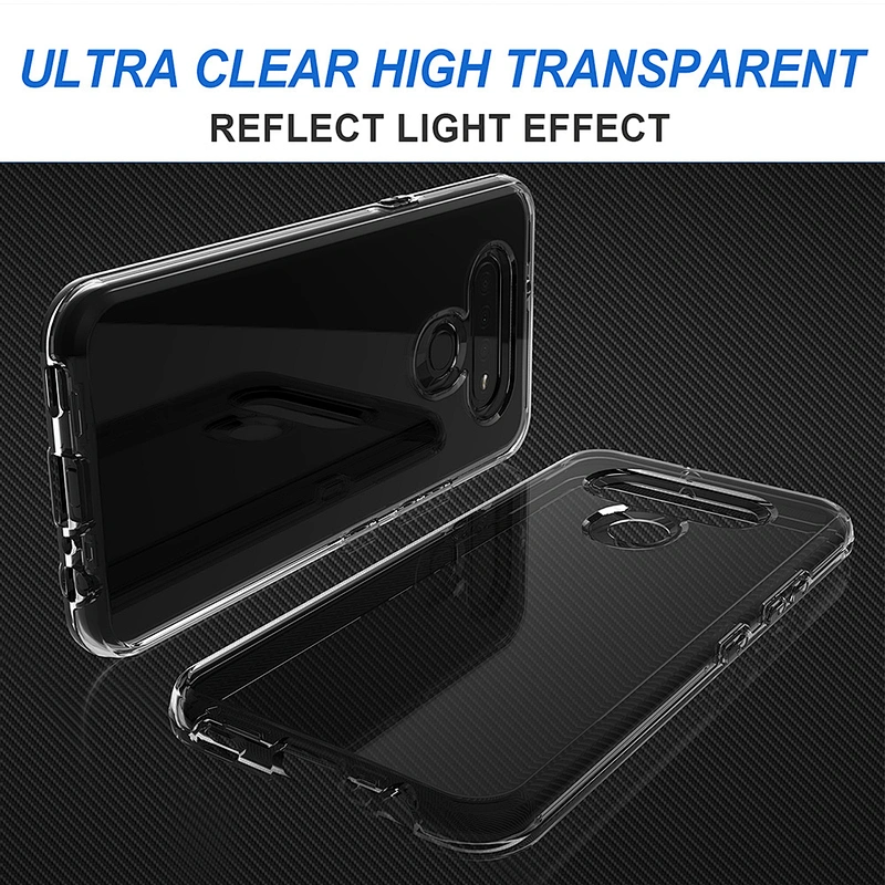 Smartphone Covers PC TPU Hybrid Clear Phone Case For iphone 7 8 se 11 pro max 12 mini