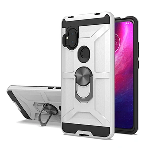 Anti-Drop kickstand mobile cover phone case with magnetic ring holder for Motorola P40 Power One Action Hyper