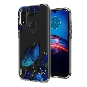 Customized Pattern Transparent Phone Cover For Motorola G8 Power lite E6S one fusion plus
