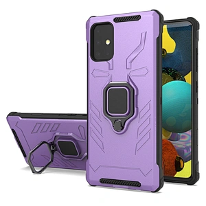 Factory Supply Directly Cell Phone Case Metal Ring Kickstand Cover for Samsung A51 A71 A21S