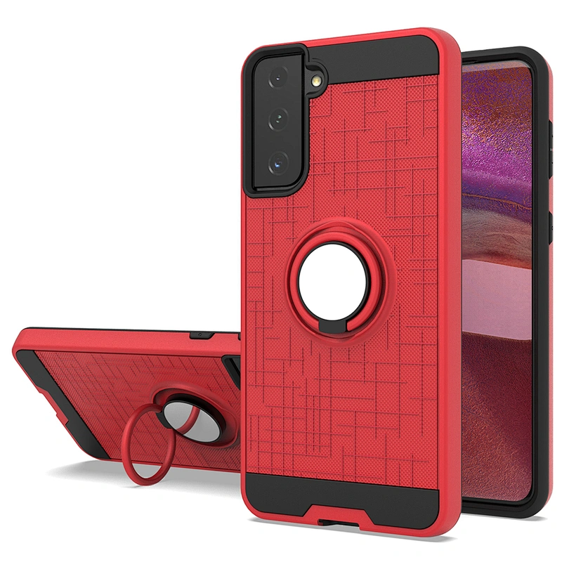 Protective shockproof phone cases cover with fashion ring for Samsung S20 FE S30 Plus Ultra
