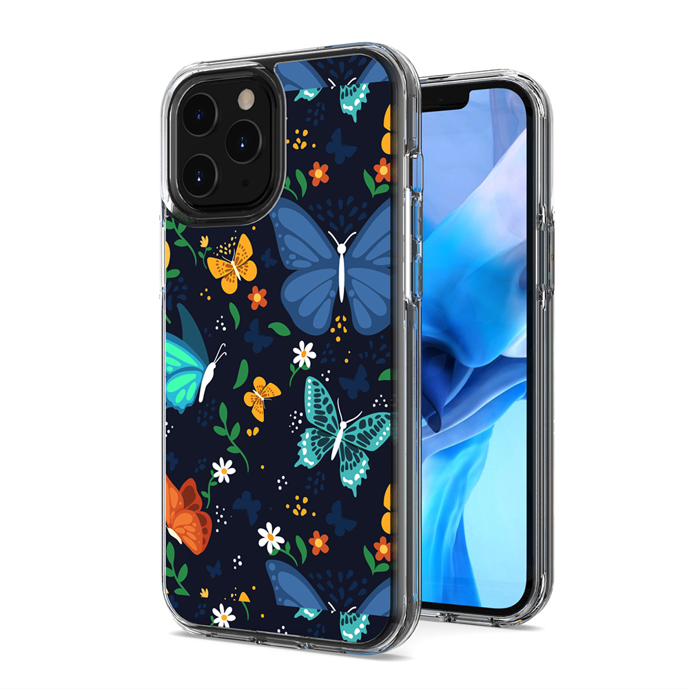 IMD Technology Pattern Customized Clear Cell Phone Covers For IPhone 11 pro xs xr max 12