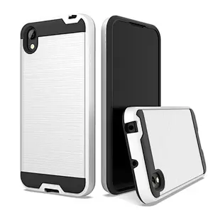 brushed metal case for Huawei Y7 2019/Y7 PRO 2019/Y7 PRIME 2019 for veruse case cover