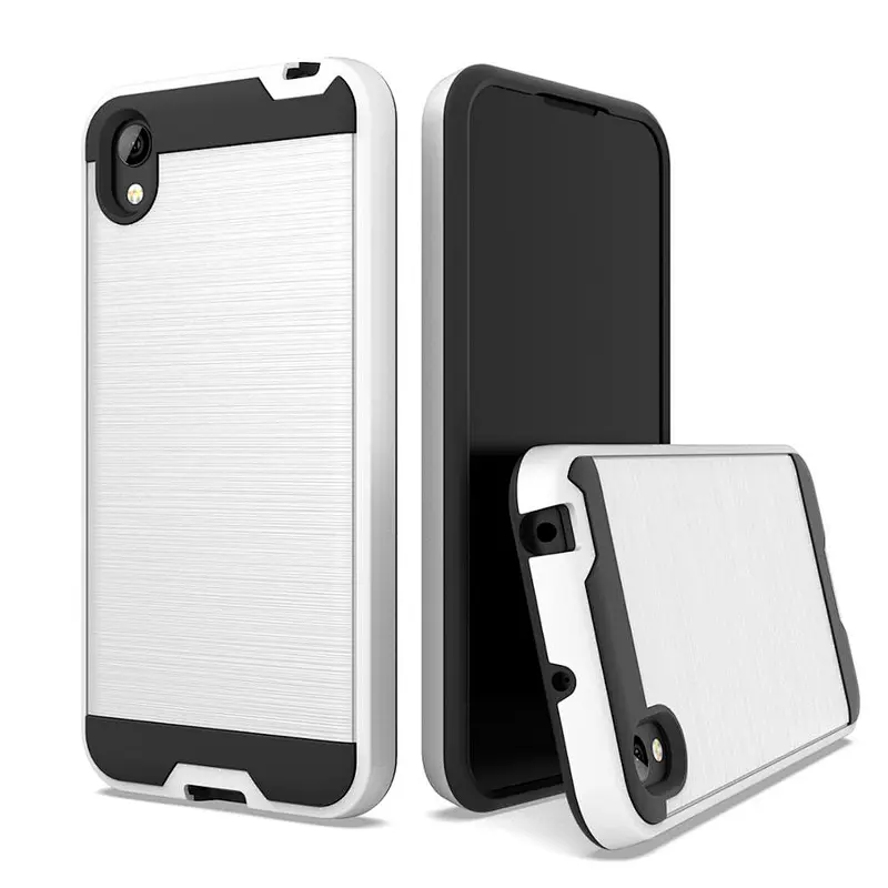 brushed metal case for Huawei Y7 2019/Y7 PRO 2019/Y7 PRIME 2019 for veruse case cover
