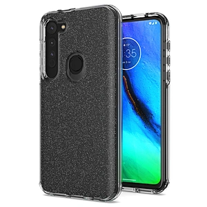 multiple colors Bling High Clear Glitter cell phone case For Motorola Moto G8 E7 G8 Power lite E6S