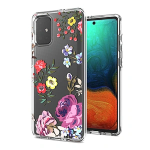 New coming model shockproof phone case clear custom printing mobile covers for Samsung A71