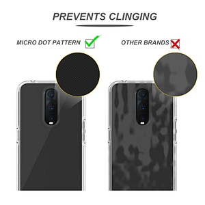 TPU PC High Clean Transparent customized pattern phone case For OPPO R17 Pro F11 Pro RENO