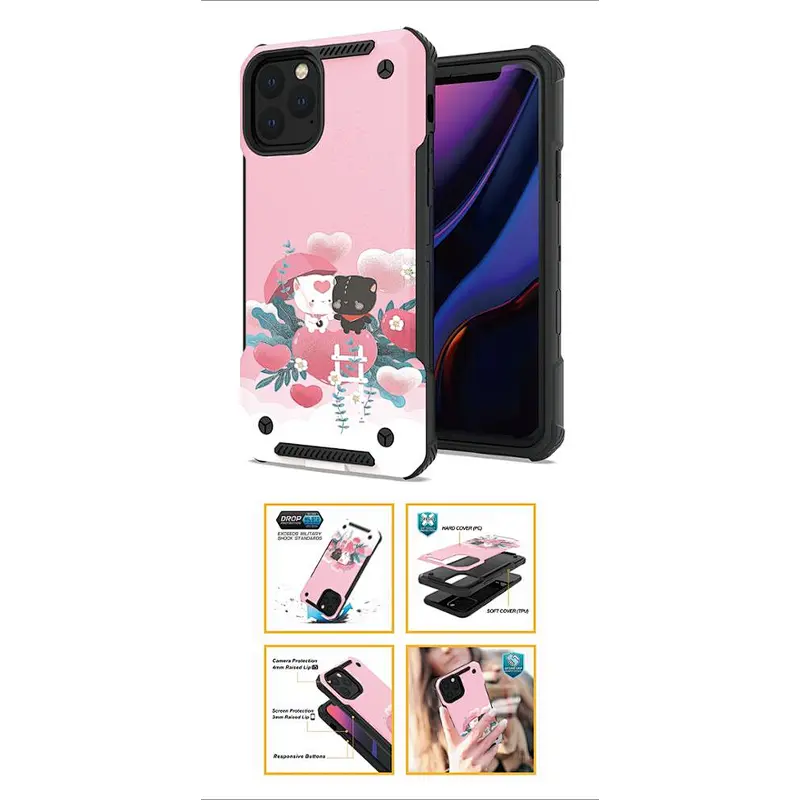 New Design Luxury Mobile Accessories for Iphone X Fashionable Phone Case with OEM Printing for Iphone XS