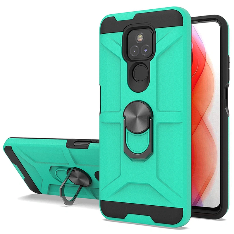 High Protective TPU PC Kickstand Case Combo Mobile Phone Cover For Motorola G Play 2021 Power Stylus