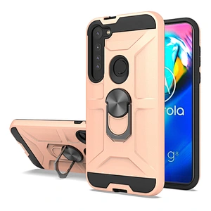 Support ring kickstand custom logo mobile cover accessoires phone case for Motorola G Stylus G8 Plus Power