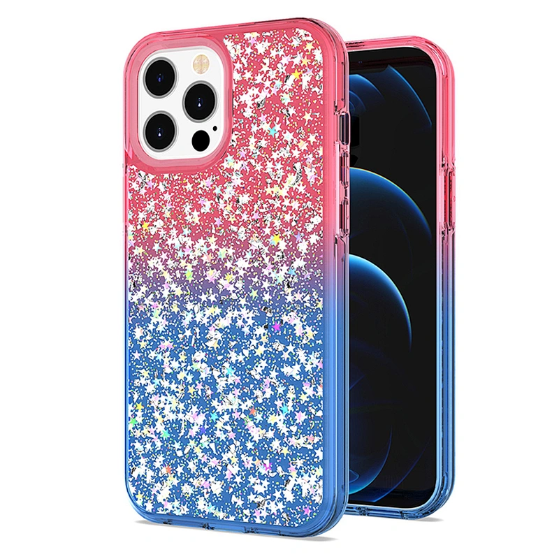 2021 Luxury New Epoxy Bling Glitter cell phone case for IPhone 11 12 pro max mini
