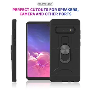 for Samsung S10 edge New Arrival Shockproof phone case cell phone case with ring holder
