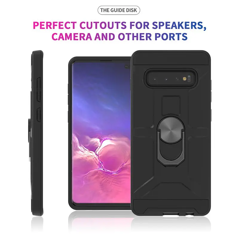 for Samsung S10 edge New Arrival Shockproof phone case cell phone case with ring holder