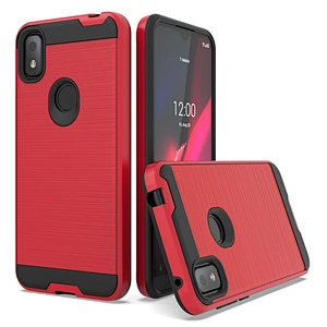 High quality pc tpu 2 in 1 cell phone case for TCL revvl 4 PLUS 5G
