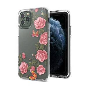 Printing butterfly images phone case For apple phone case for iphone 11 PRO MAX XR XS 7 8G