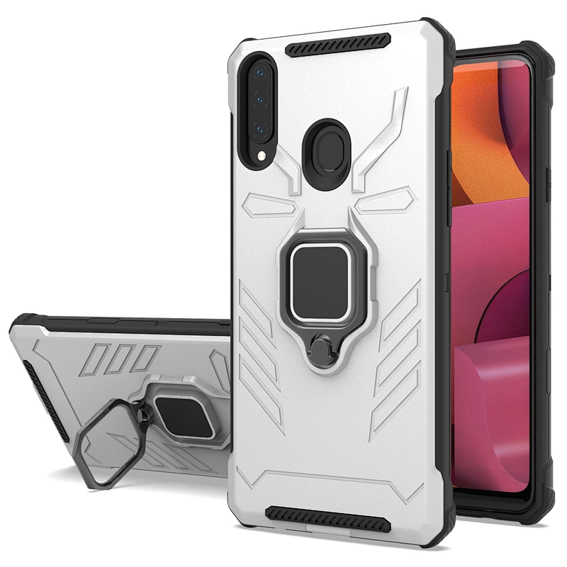 Anti-drop mobile phone cover cases with ring kickstand for Samsung A10S A20 A30 A50 A20S A21S A30S A50S