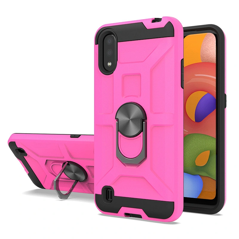 fundas telefonos phone cover with ring holder mobile case for Samsung A01 A11 A21S A51 A71 5G A31