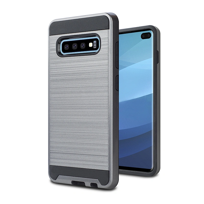 China wholesale cell phone accessories brushed metal case covers for Samsumg S10 5G
