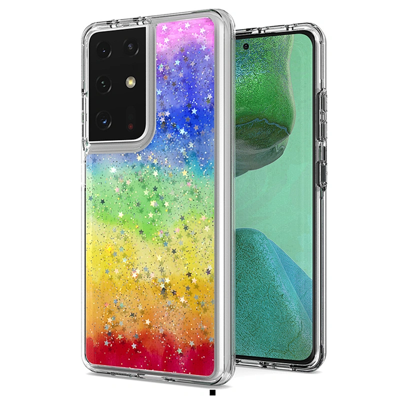 wholesale anti-shock dual layer protetection custom mobile case accessories for Samsung S21 cases plus