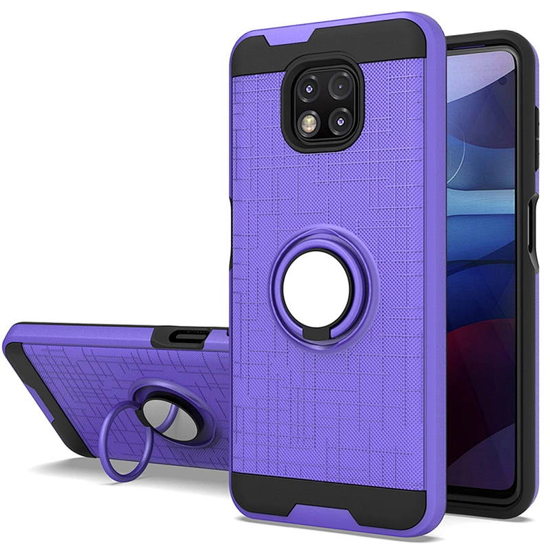 New 360 Rotation Covers Ring Holder Mobile Cell Phone Case For Motorola G Power 2021 Stylus Play