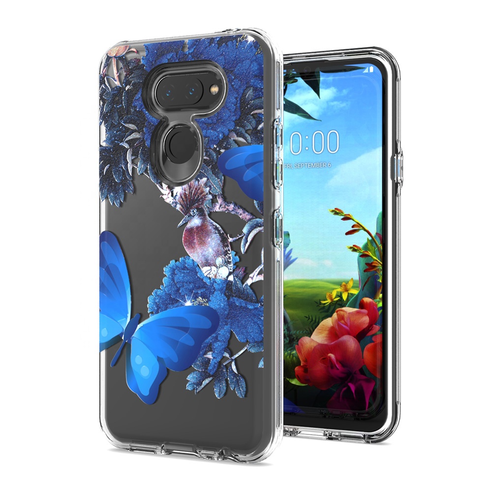 Printing butterfly images phone case For apple phone case for iphone 11 PRO MAX XR XS 7 8G